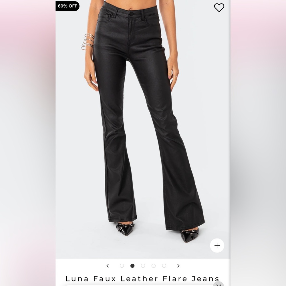 Edikted leather pants